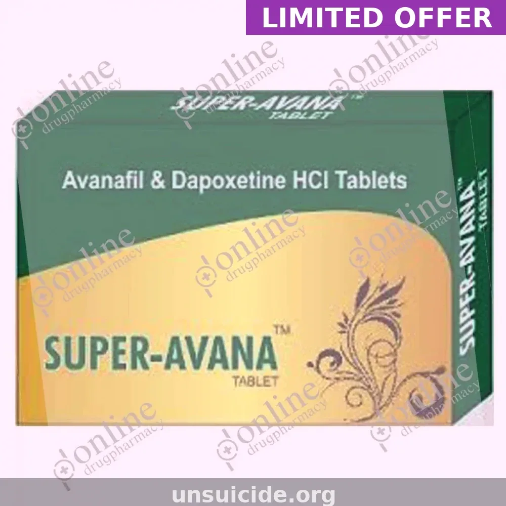Extra Super Avana 200/60mg for Erectile Dysfunction — Buy Avanafil Online | Fast Delivery From $14.02