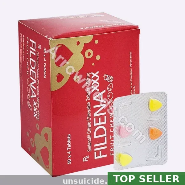 Generic Fildena XXX (Sildenafil) 100mg — Lowest Price From $2.10