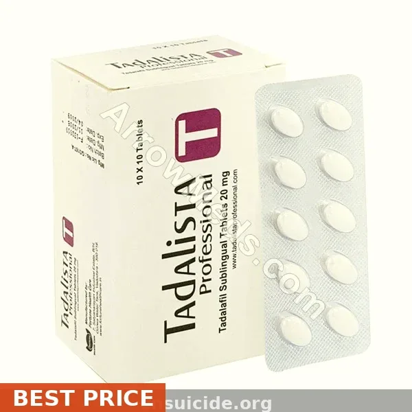 Buy Generic Tadalista Professional 20mg Online (Tadalafil) — USA Pharmacy From $1.56