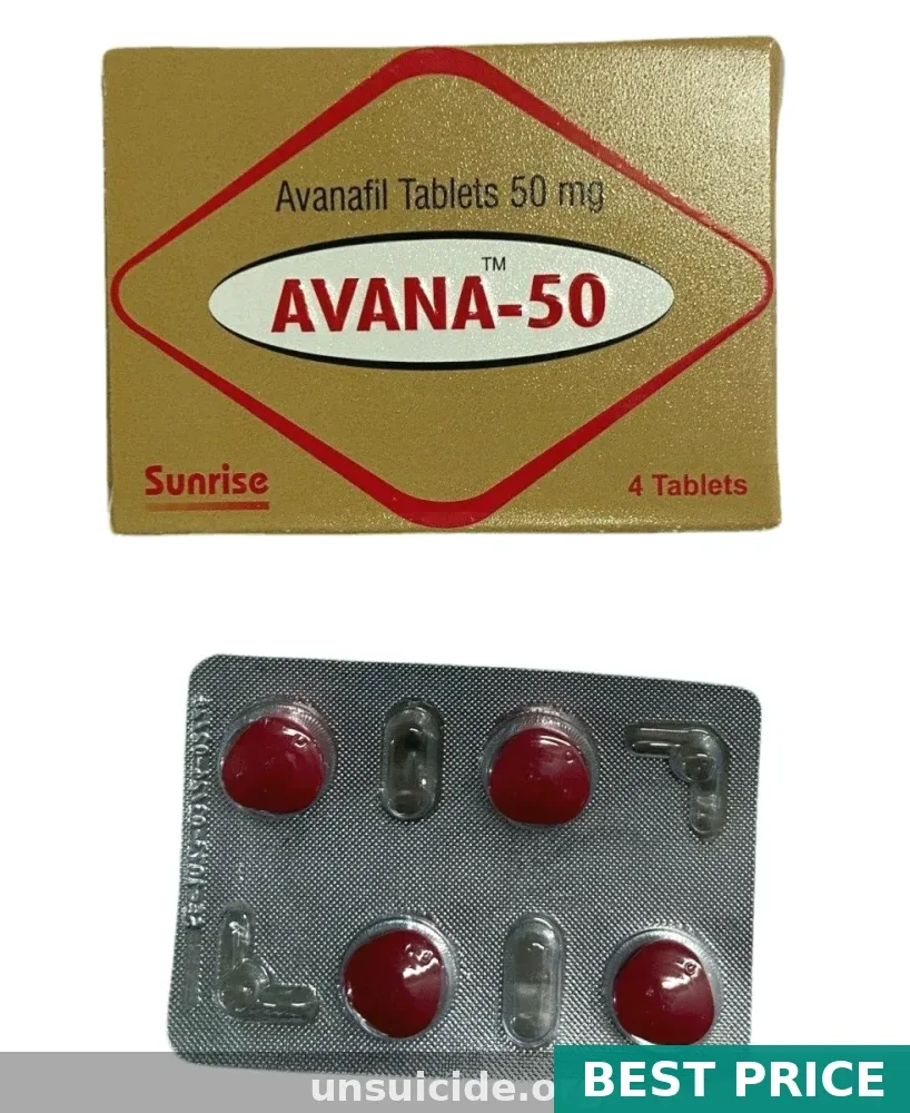 Buy Avana Online — 200mg Avanafil for Erectile Dysfunction From $2.83 Per Pill