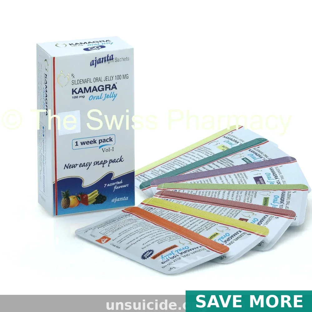 Get Kamagra Oral Jelly 100mg Online | Sildenafil Prescribed & Delivered From $2.93