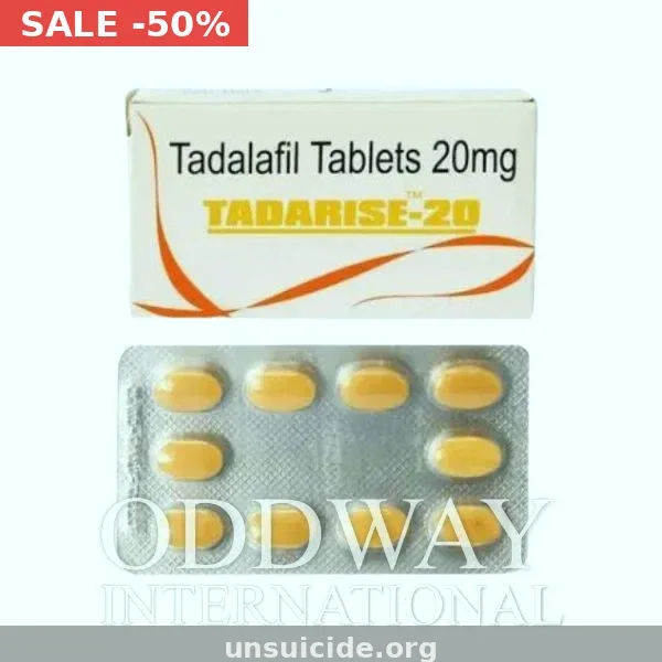 Tadarise (Tadalafil) 40mg — Prescription Tablets | Pharmacy Information