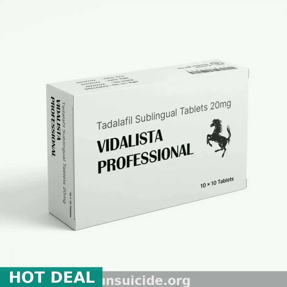 Vidalista Pro 20mg in USA: Uses, Dosage and Generic Options