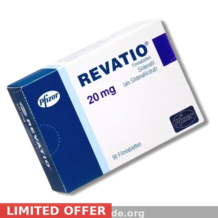 Revatio — Sildenafil 20mg Tablets for Erectile Dysfunction