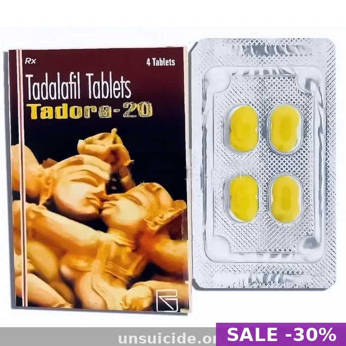 About Tadora 20mg in USA — Erectile Dysfunction Treatment Overview