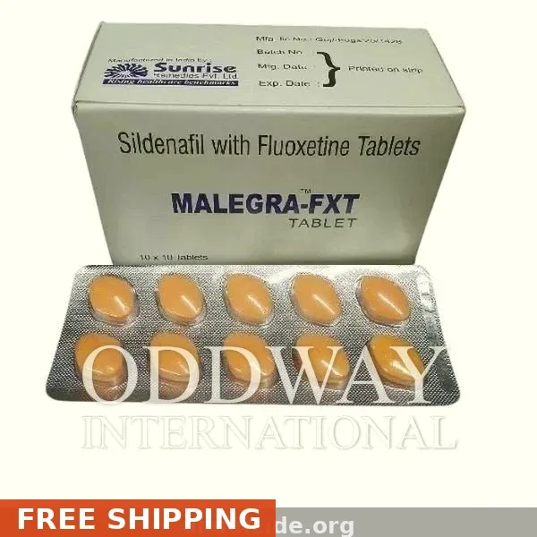 Buy Malegra FXT 100/60mg 28 Tablets | Sildenafil/Fluoxetine Treatment — Order Online From $3.65