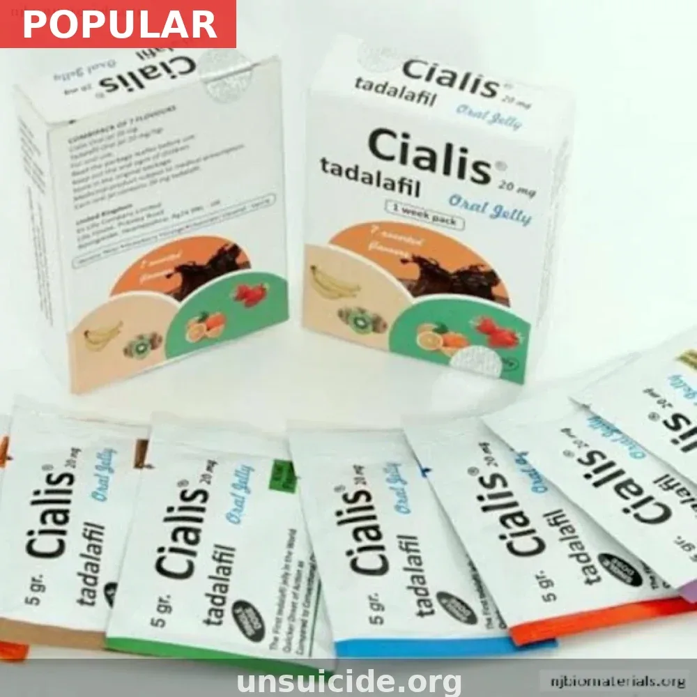 Generic Cialis Jelly (Tadalafil) — Guide for Patients in USA